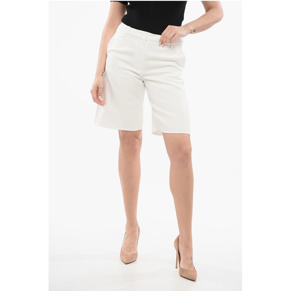 Cotton Wide-leg Shorts