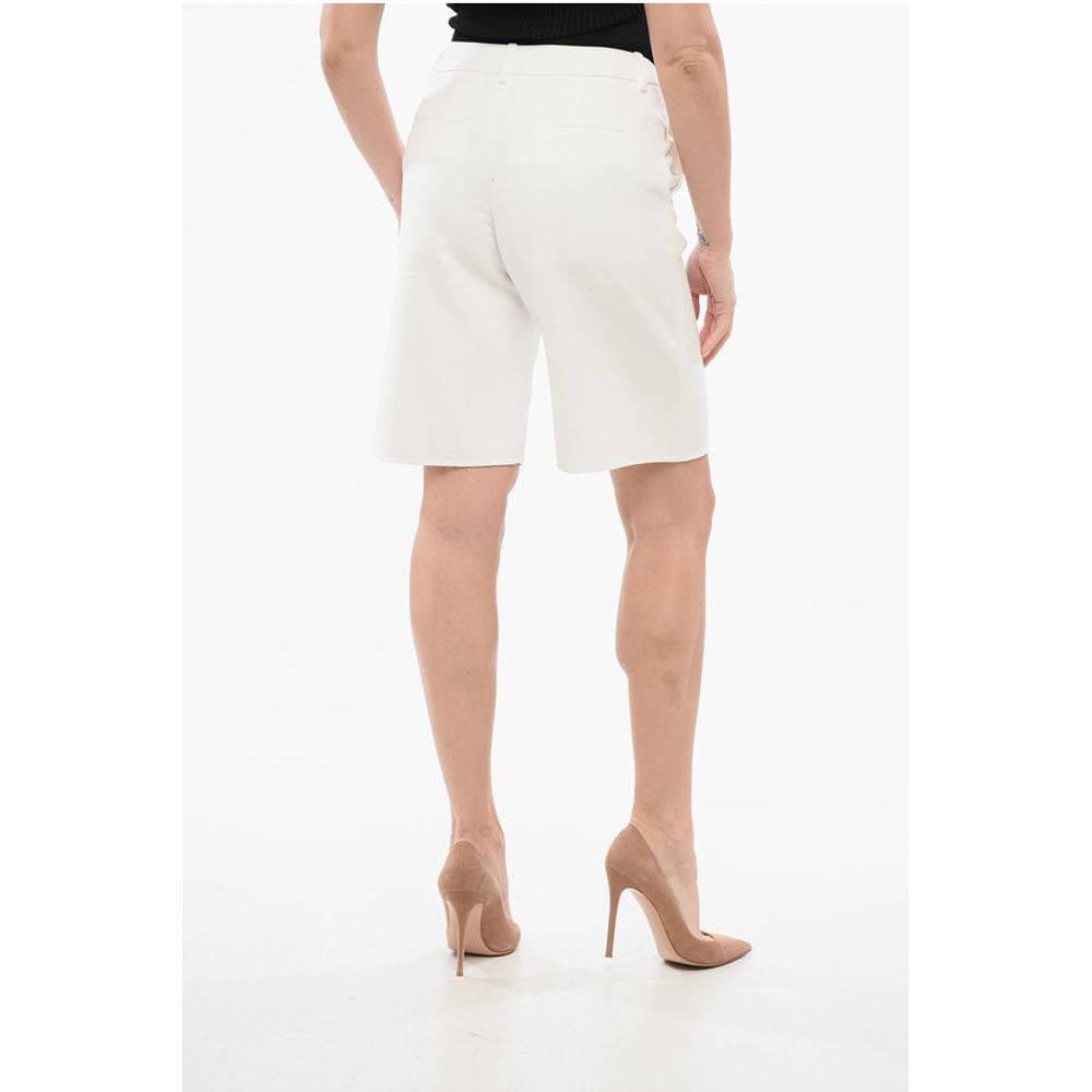 Cotton Wide-leg Shorts