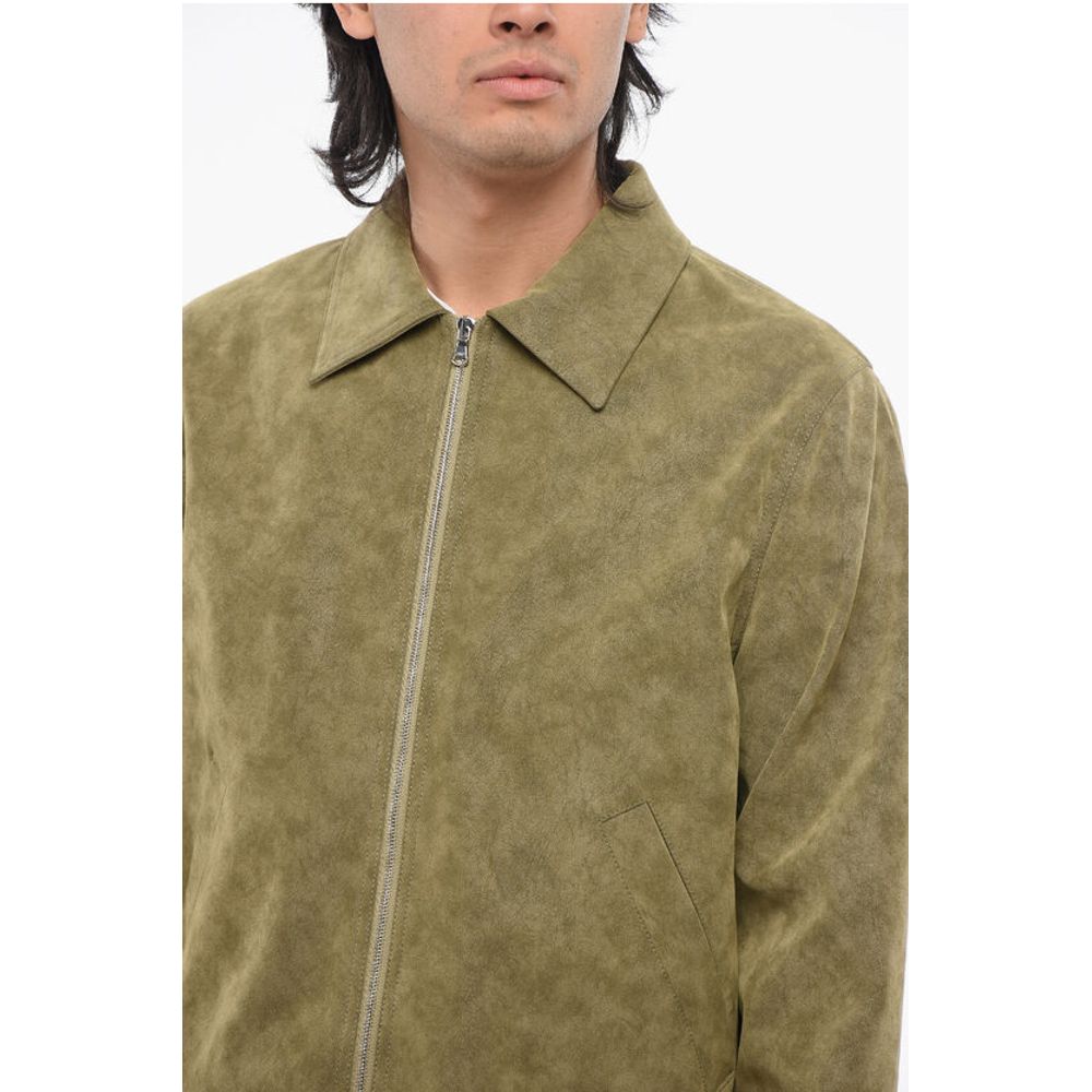 Zip-up BARDEM Eco-Suede Jacket