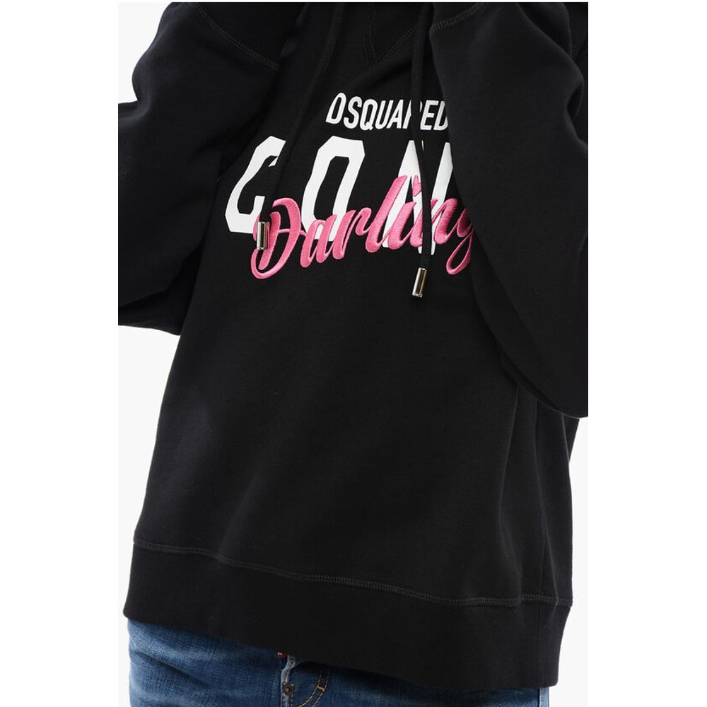 Fleece Cotton ICON DARLING Hoodie