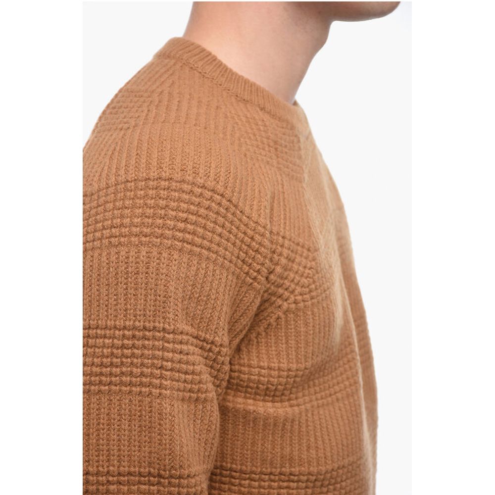 Crew Neck Virgin Wool Pullover