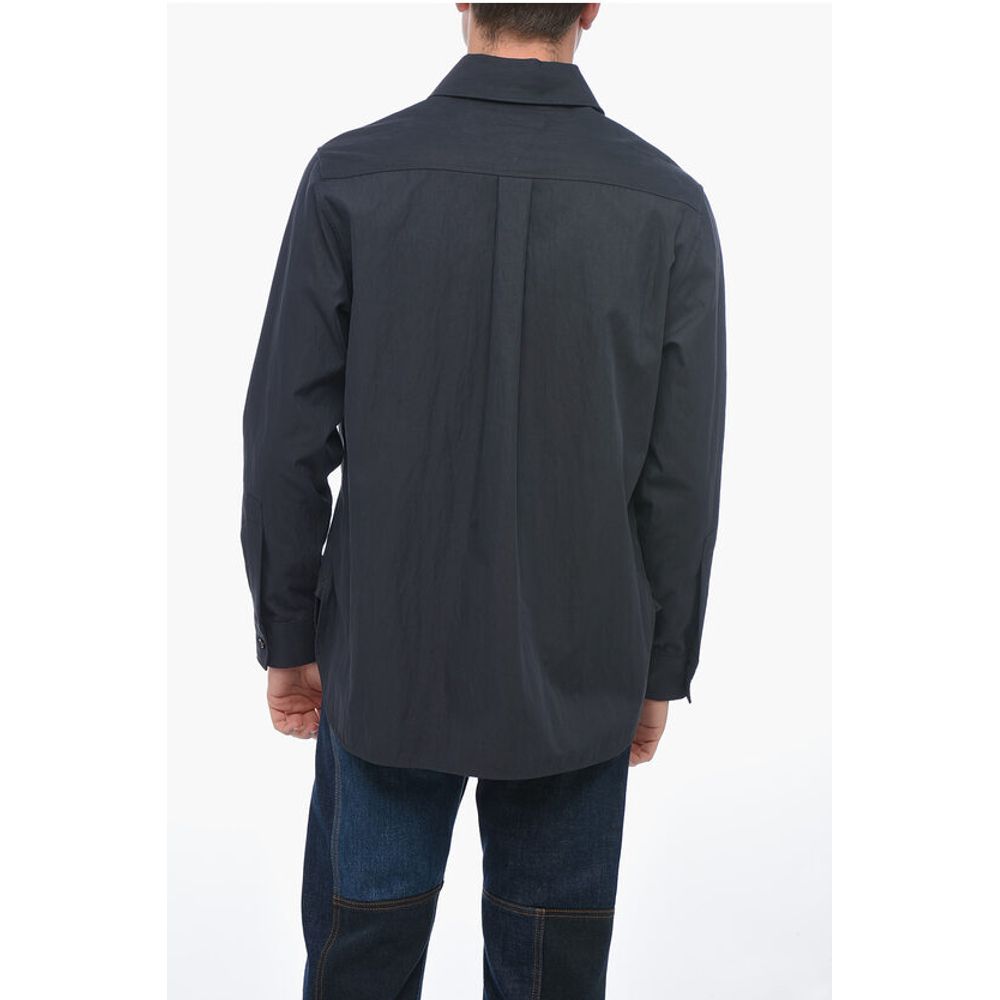 Cotton Shirt with Breast-pocket