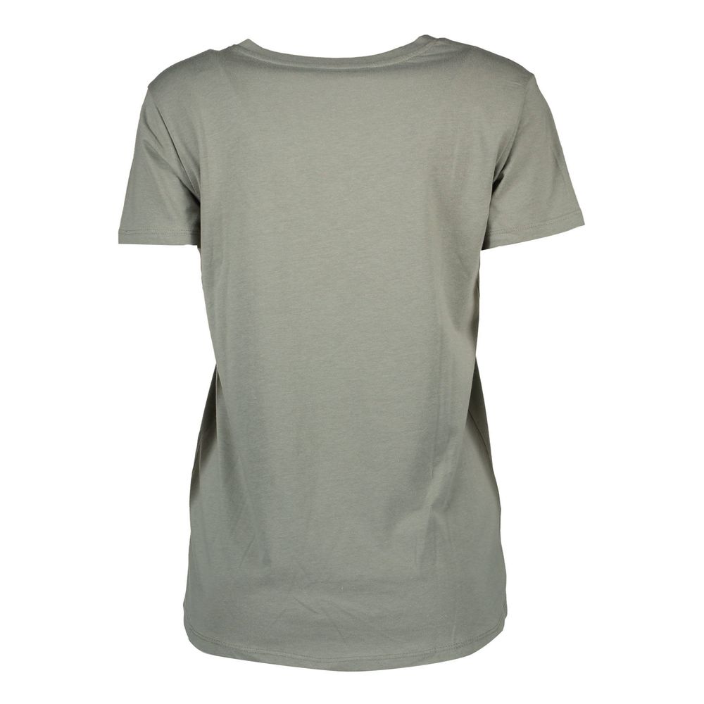 Silvian Heach Verde Cotton Women T-Shirt - Luxe Marca