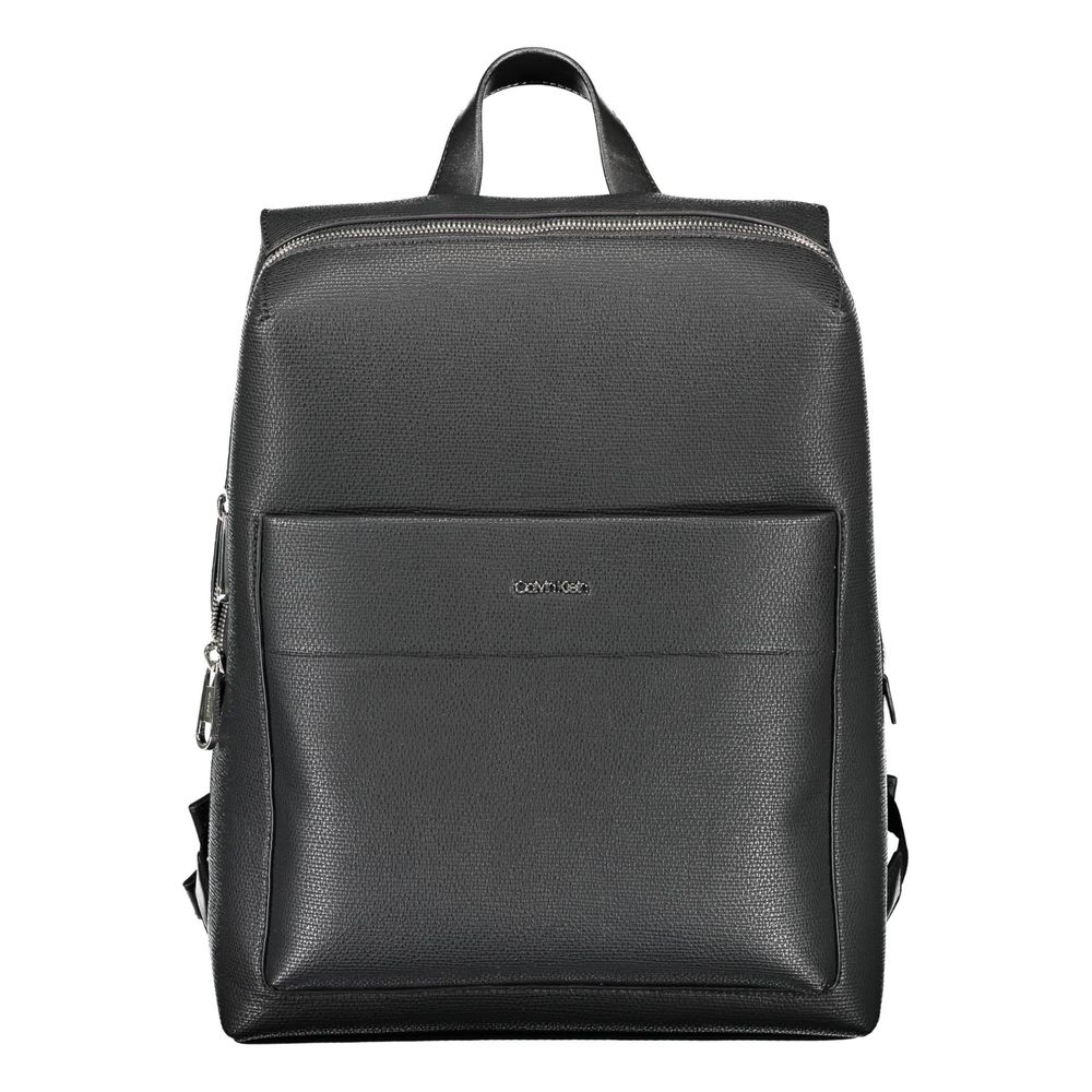 Calvin Klein Nero Polyester Men Backpack - Luxe Marca