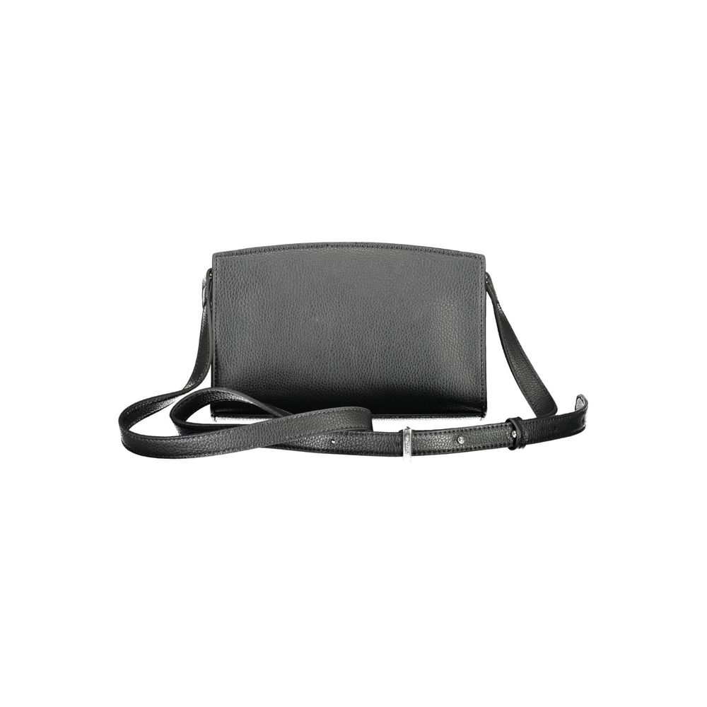 Calvin Klein Black Polyester Women Shoulder Bag - Luxe Marca