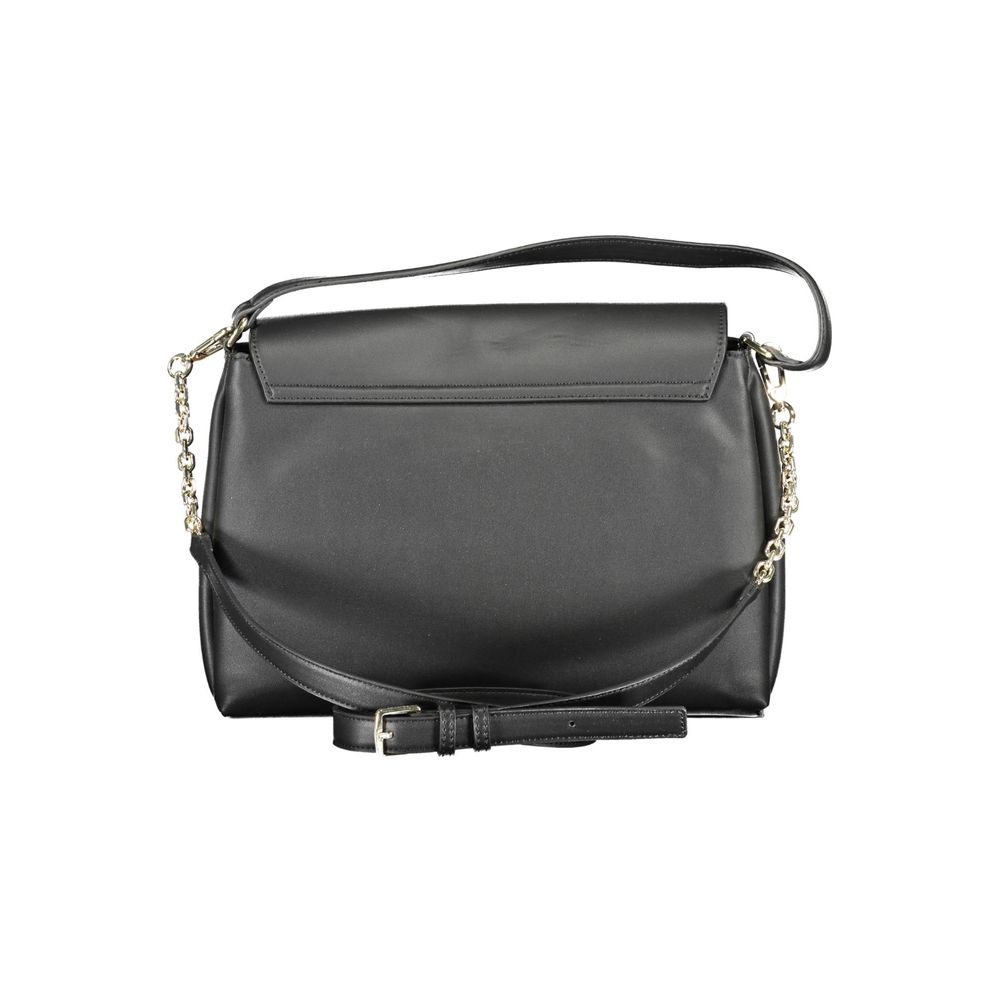 Calvin Klein Black Polyester Women Handbag - Luxe Marca