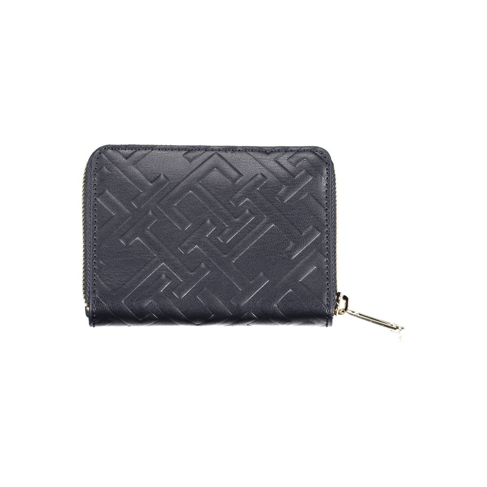 Tommy Hilfiger Blue Polyurethane Women Wallet - Luxe Marca