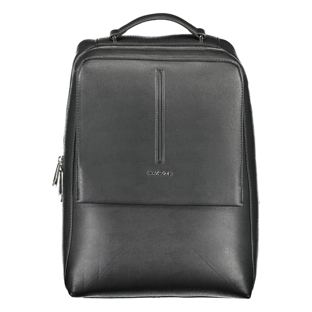 Calvin Klein Nero Polyester Men Backpack - Luxe Marca