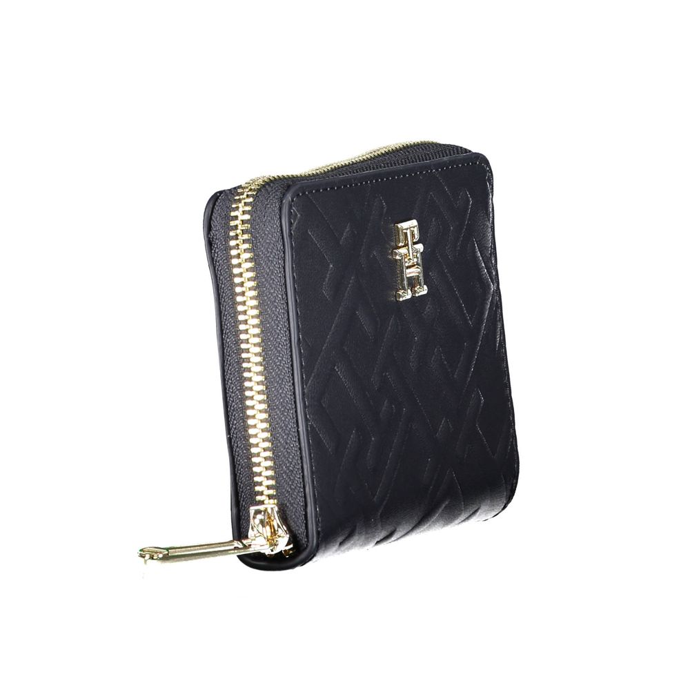 Tommy Hilfiger Blue Polyurethane Women Wallet - Luxe Marca