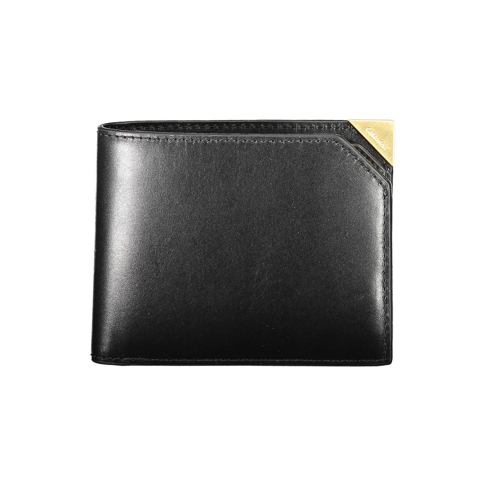 Calvin Klein Nero Leather Men Wallet - Luxe Marca