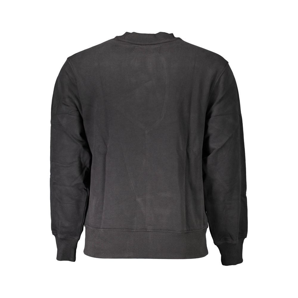 Calvin Klein Black Cotton Men Sweatshirt - Luxe Marca