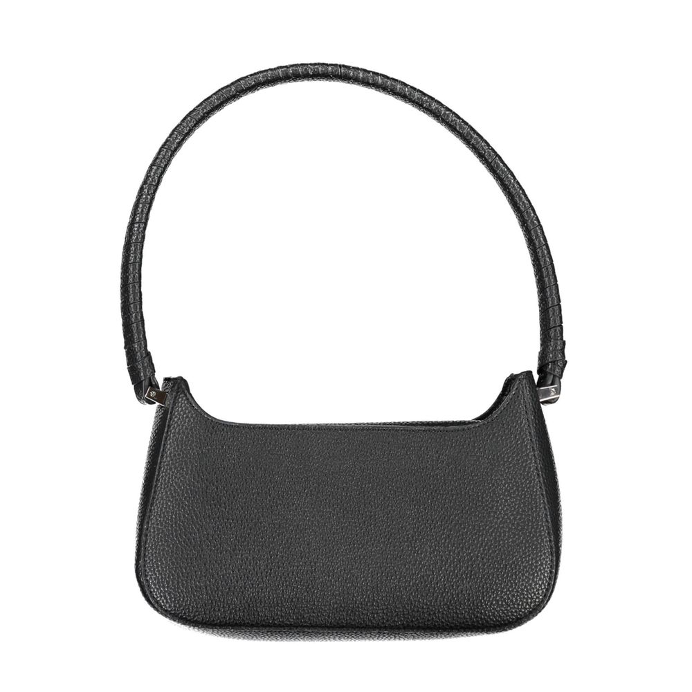 Tommy Hilfiger Black Polyurethane Women Handbag - Luxe Marca