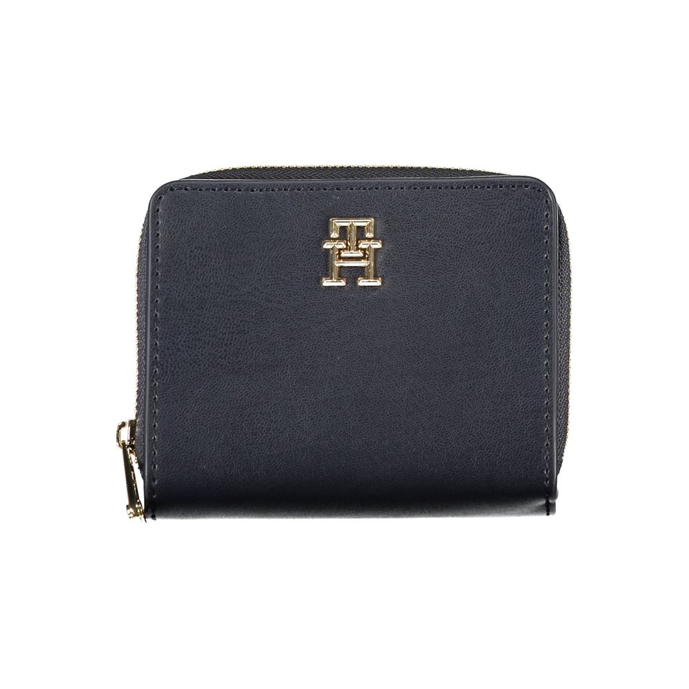 Tommy Hilfiger Sleek Blue Polyethylene Wallet - Luxe Marca