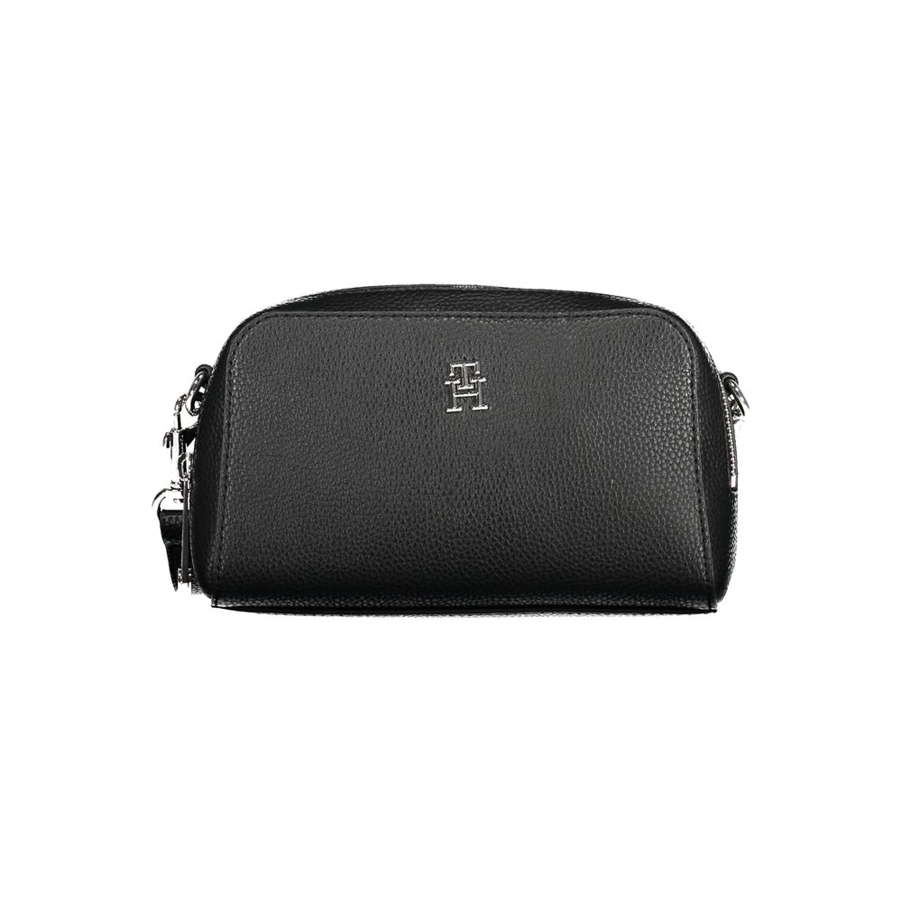 Tommy Hilfiger Nero Poliuretano Woman Shoulder Bag - Luxe Marca