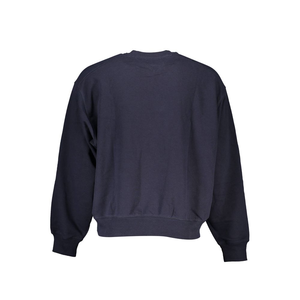 Tommy Hilfiger Blue Cotton Men Sweatshirt - Luxe Marca