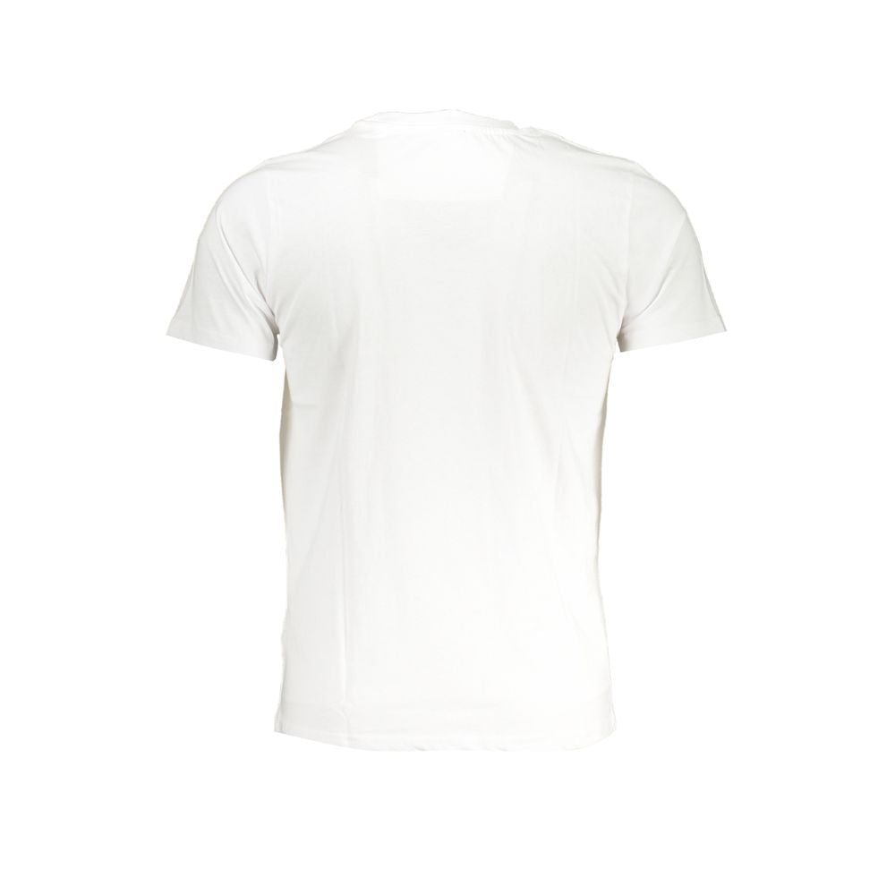Cavalli Class White Cotton Men's T-Shirt