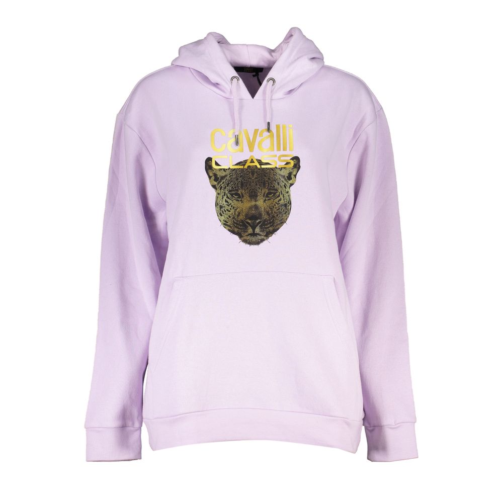 Cavalli Class "Viola Polyester Women Sweatshirt" - Luxe Marca