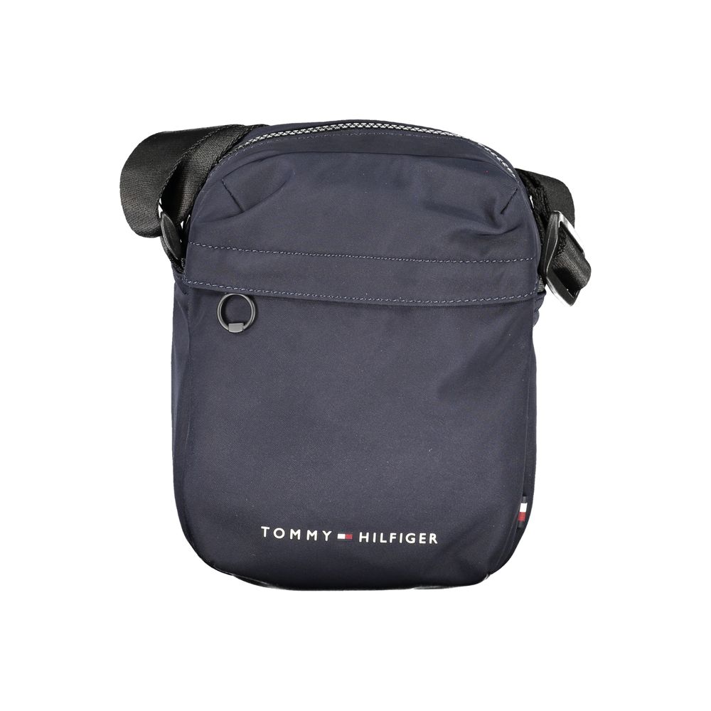 Tommy Hilfiger Blue Recycled Polyester Men Shoulder Bag - Luxe Marca