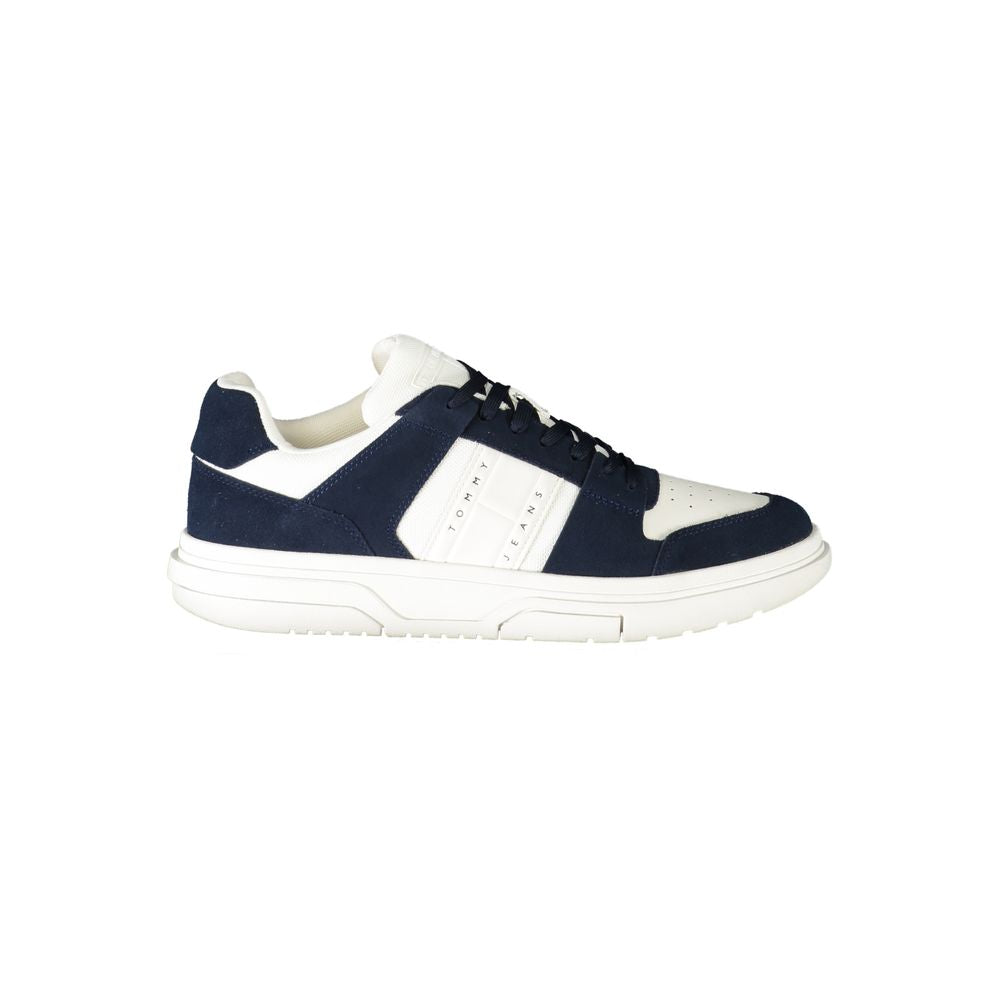Tommy Hilfiger Blue Polyurethane Men Sneaker - Luxe Marca
