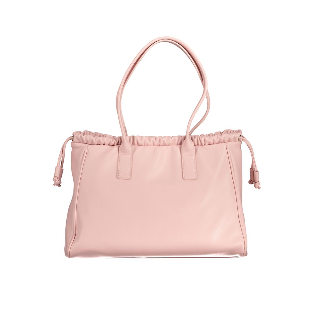 Mario Valentino Pink Polyethylene Handbag