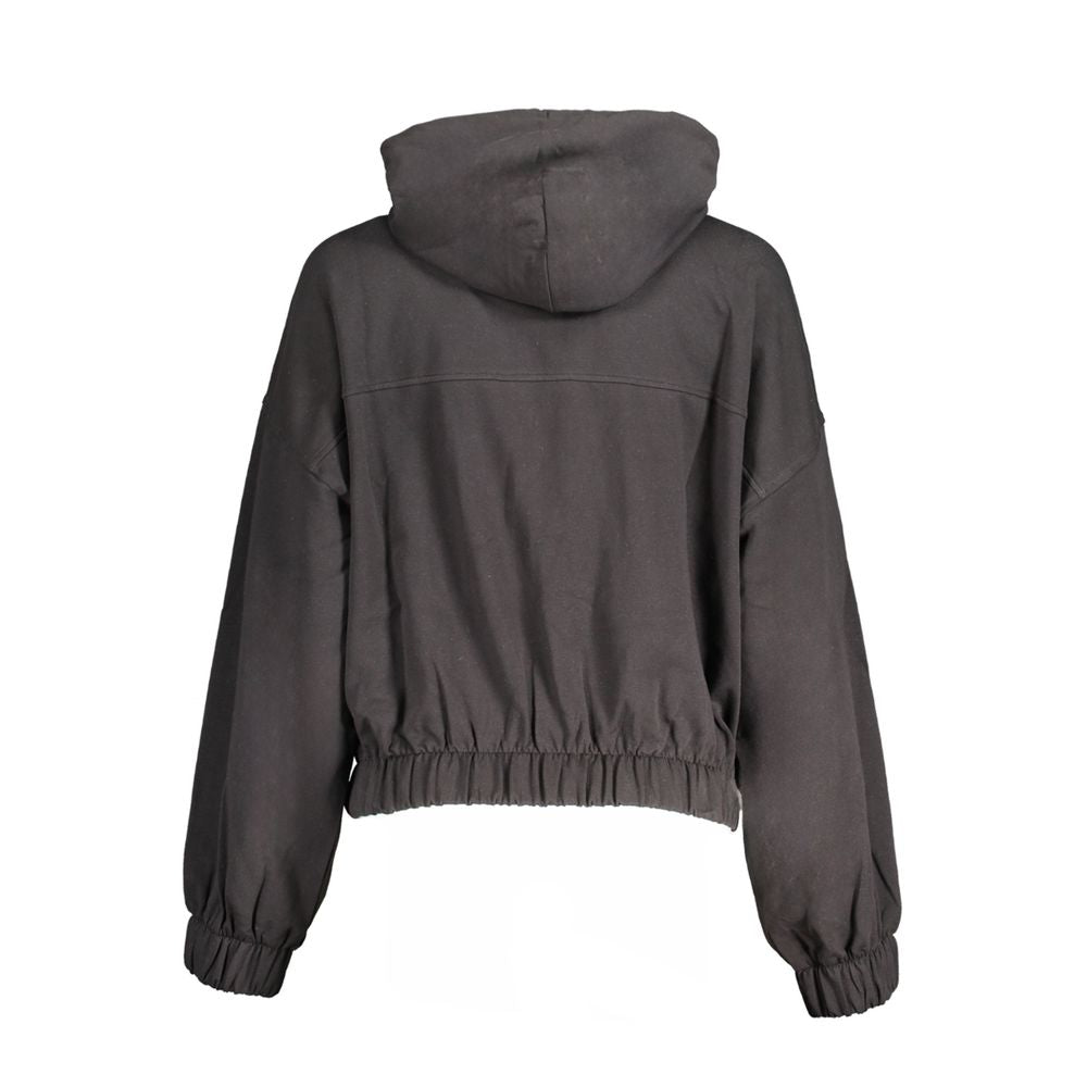 Tommy Hilfiger Black Cotton Women Sweatshirt - Luxe Marca