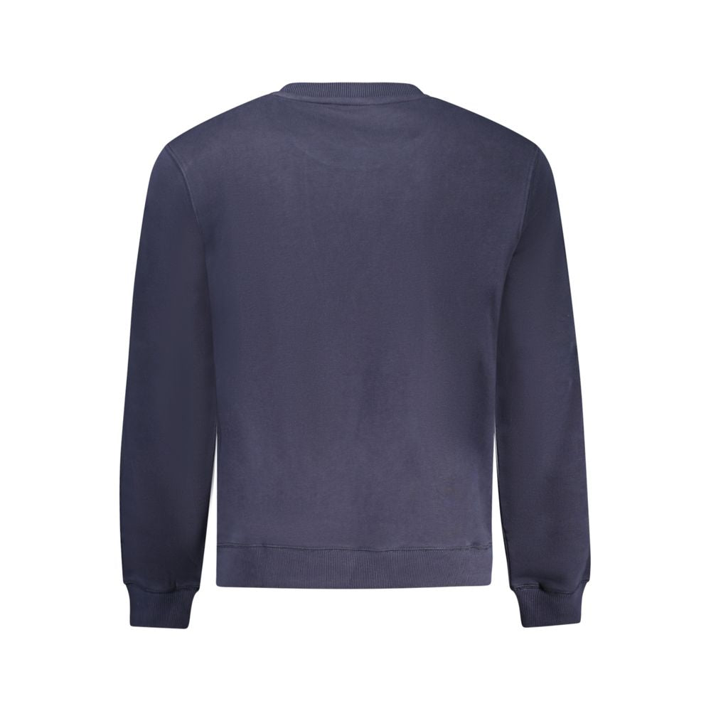 Napapijri Blue Cotton Men Sweater