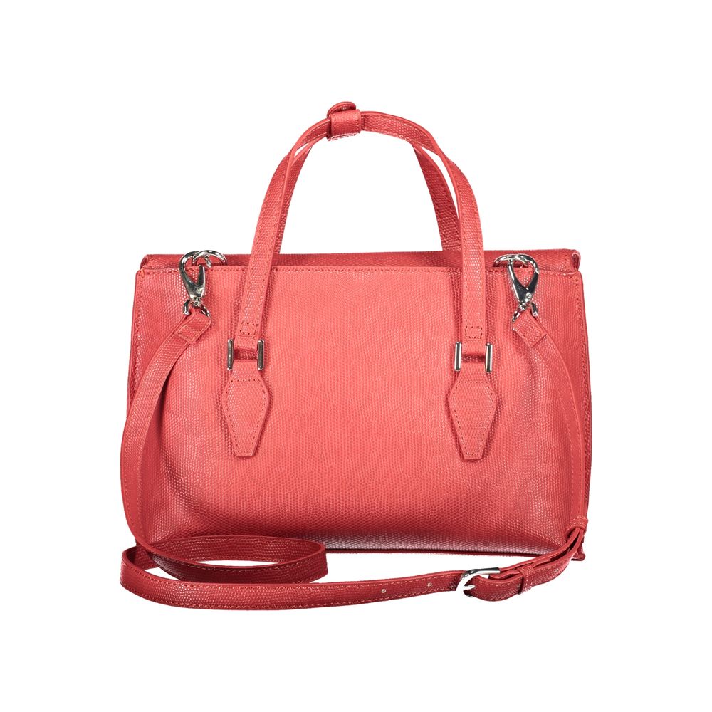 Mario Valentino Red Polyethylene Women Handbag