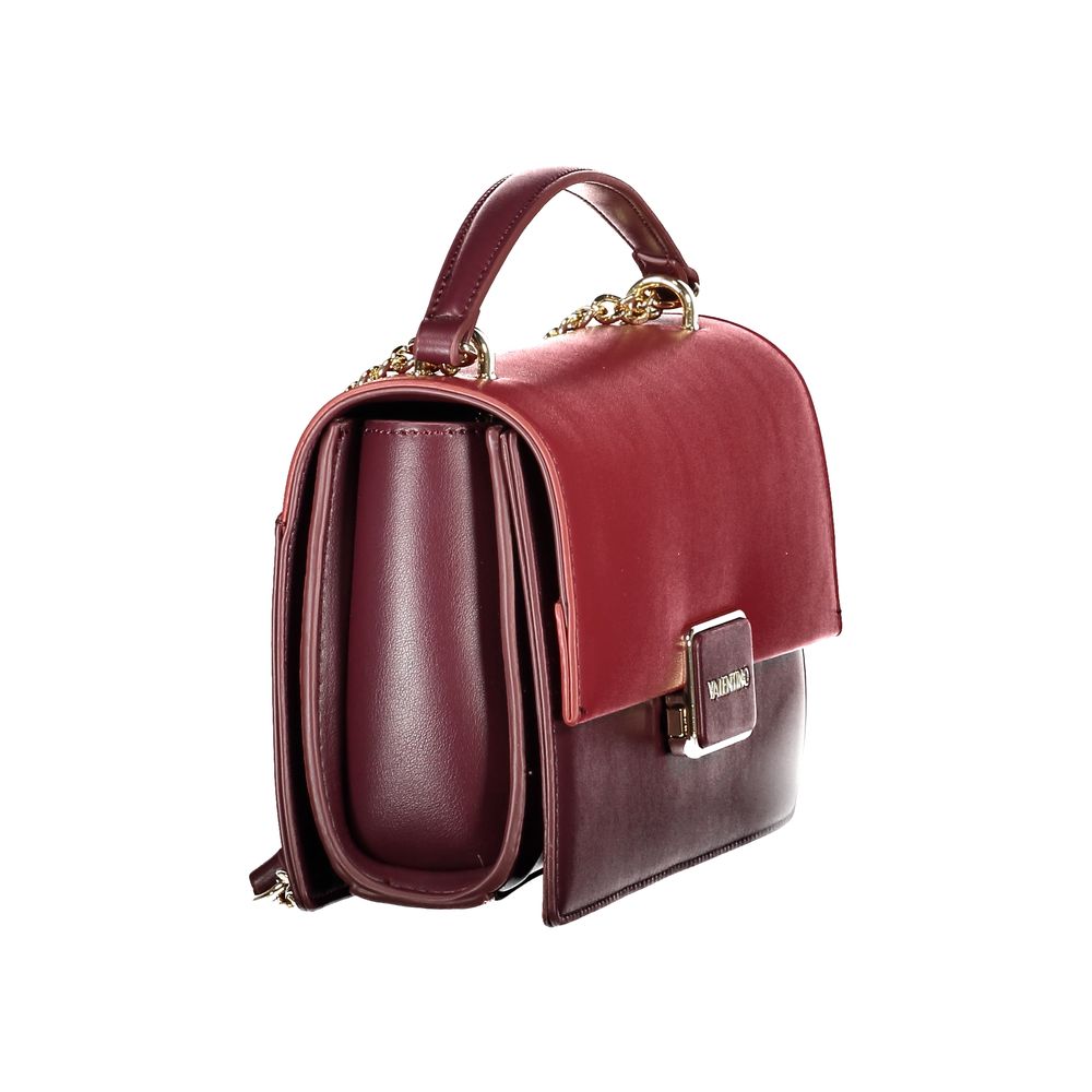 Mario Valentino "Rosso Poliuretano Women Shoulder Bag"
