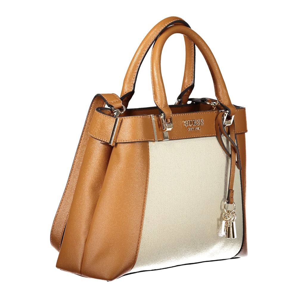 حقيبة يد نسائية من Guess جينز بني قطنية
