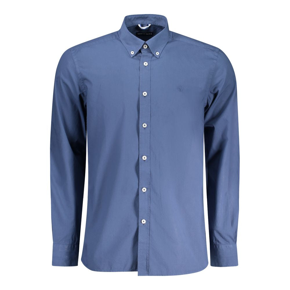 North Sails Blue Cotton Men's Shirt
