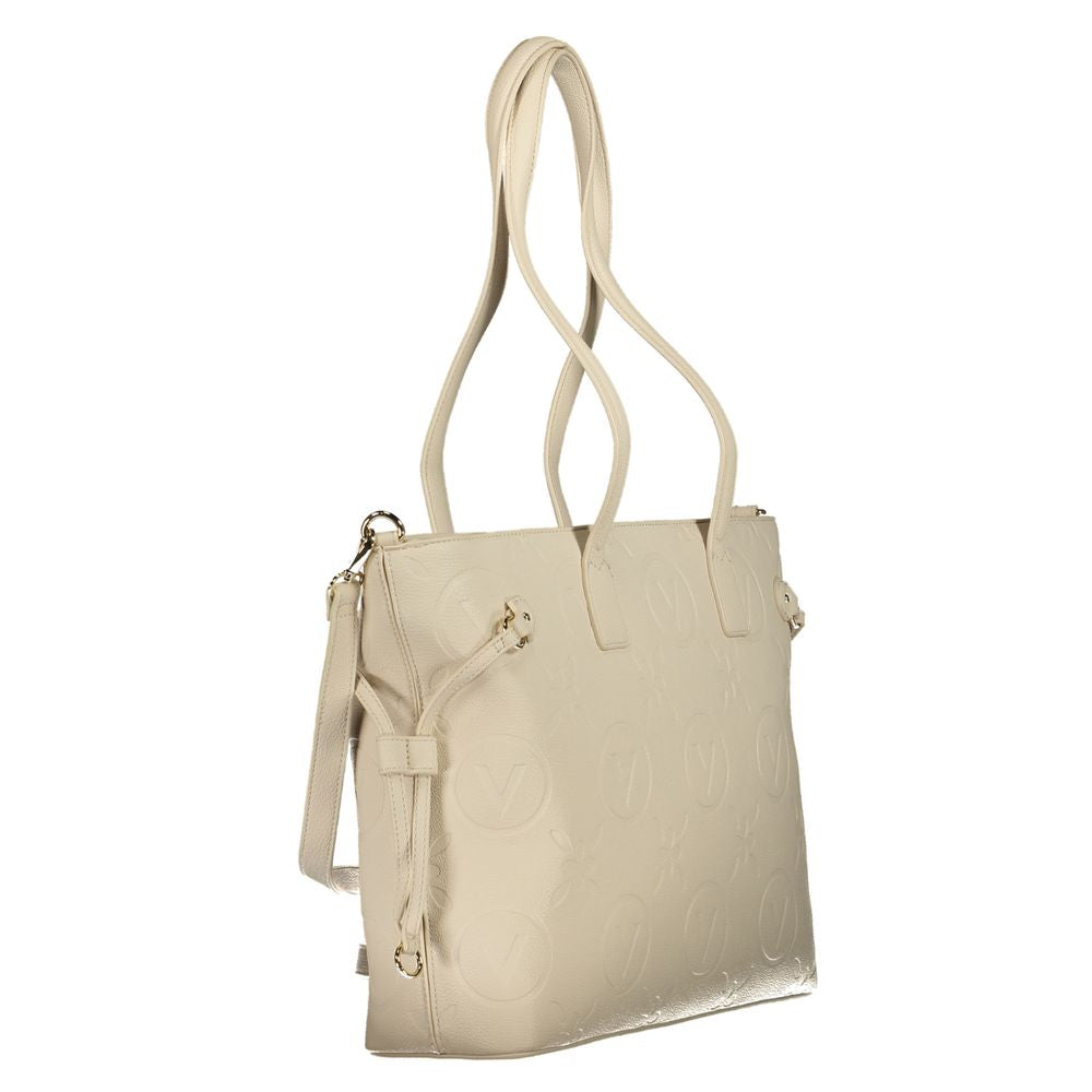 Mario Valentino Beige Polyethylene Handbag