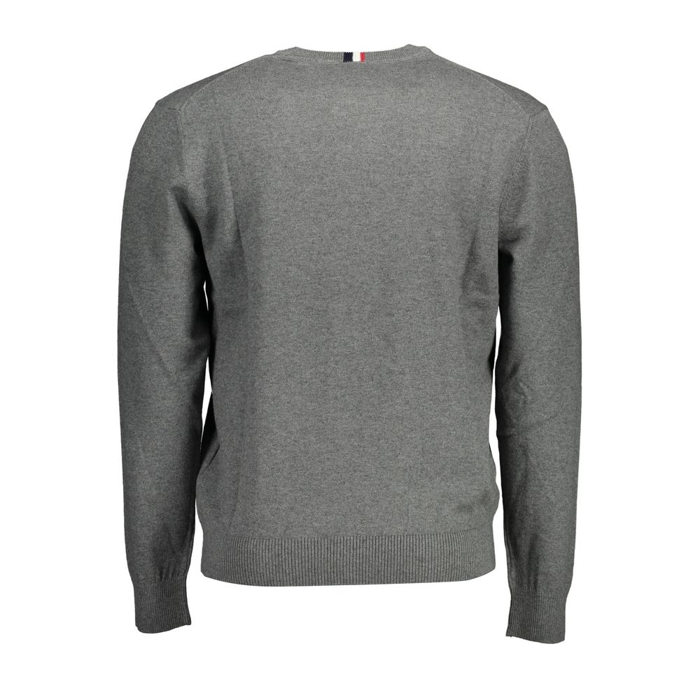 سترة رجالية قطنية رمادية من US POLO ASSN