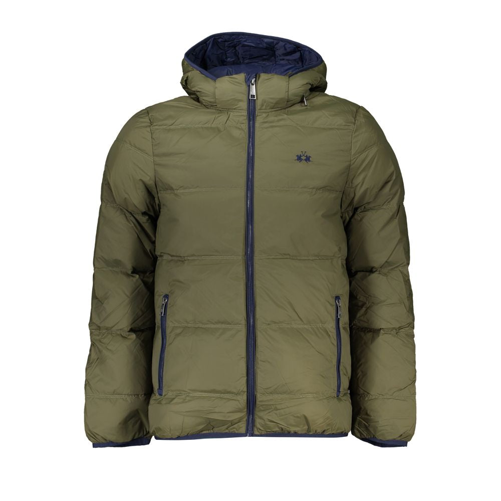 La Martina Verde Poliammide Men Jacket - Luxe Marca
