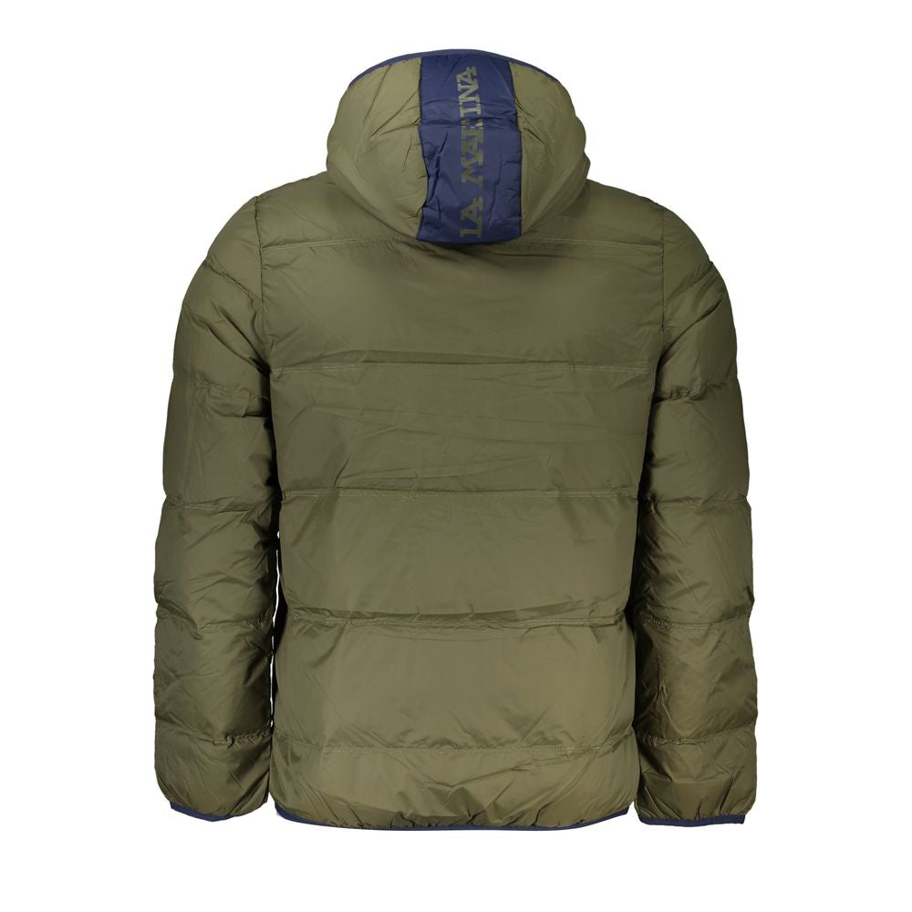 La Martina Verde Poliammide Men Jacket - Luxe Marca