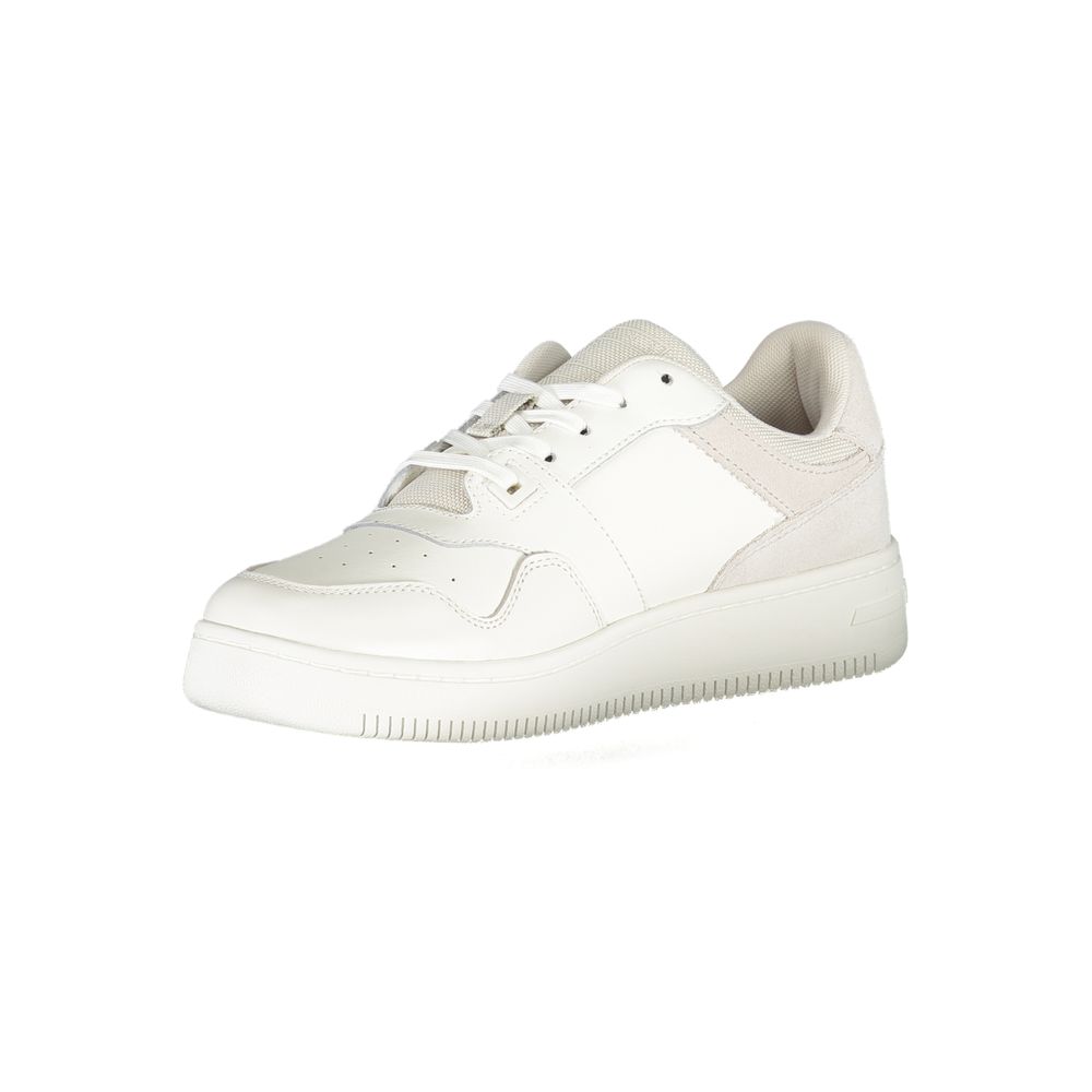 Tommy Hilfiger Bianco Leather Women Sneaker - Luxe Marca
