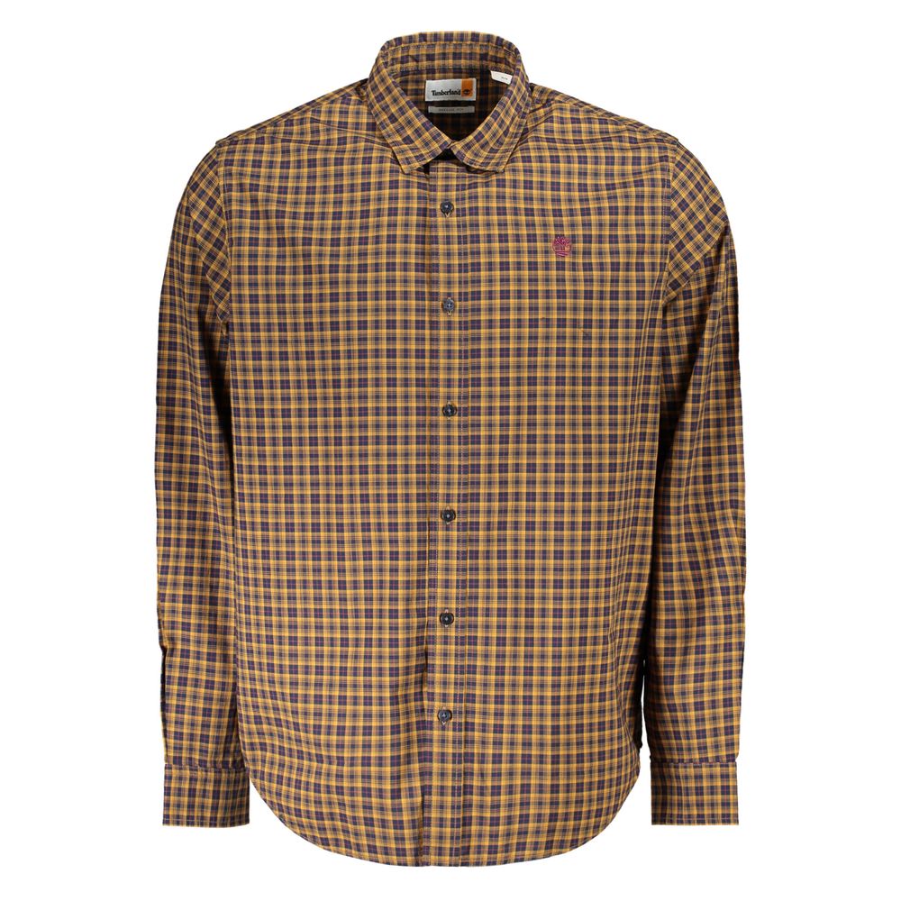Timberland Blue Cotton Men's Shirt - Luxe Marca