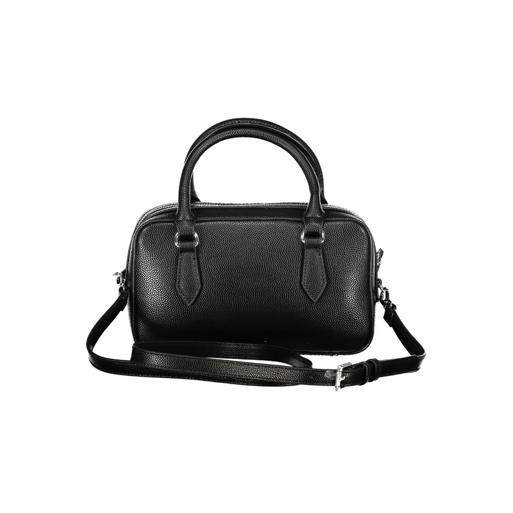 Mario Valentino Black Polyurethane Women's Handbag