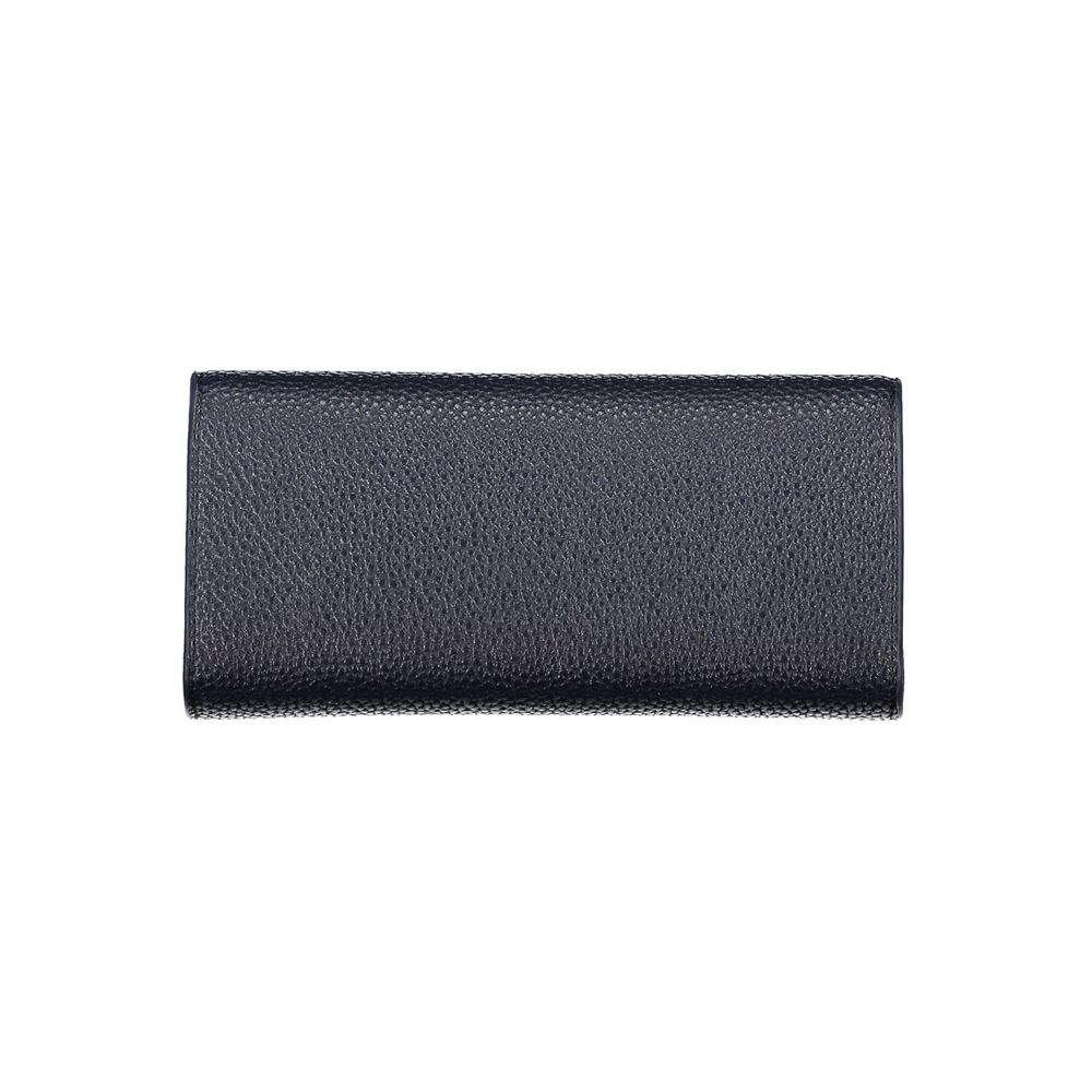 Tommy Hilfiger Blue Polyurethane Women Wallet - Luxe Marca