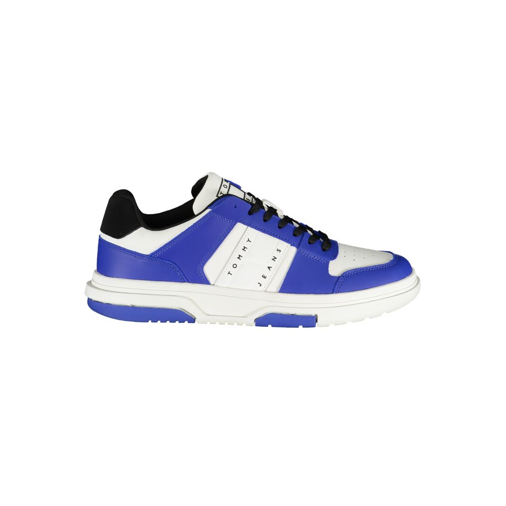 Tommy Hilfiger Blue Polyethylene Men Sneaker - Luxe Marca