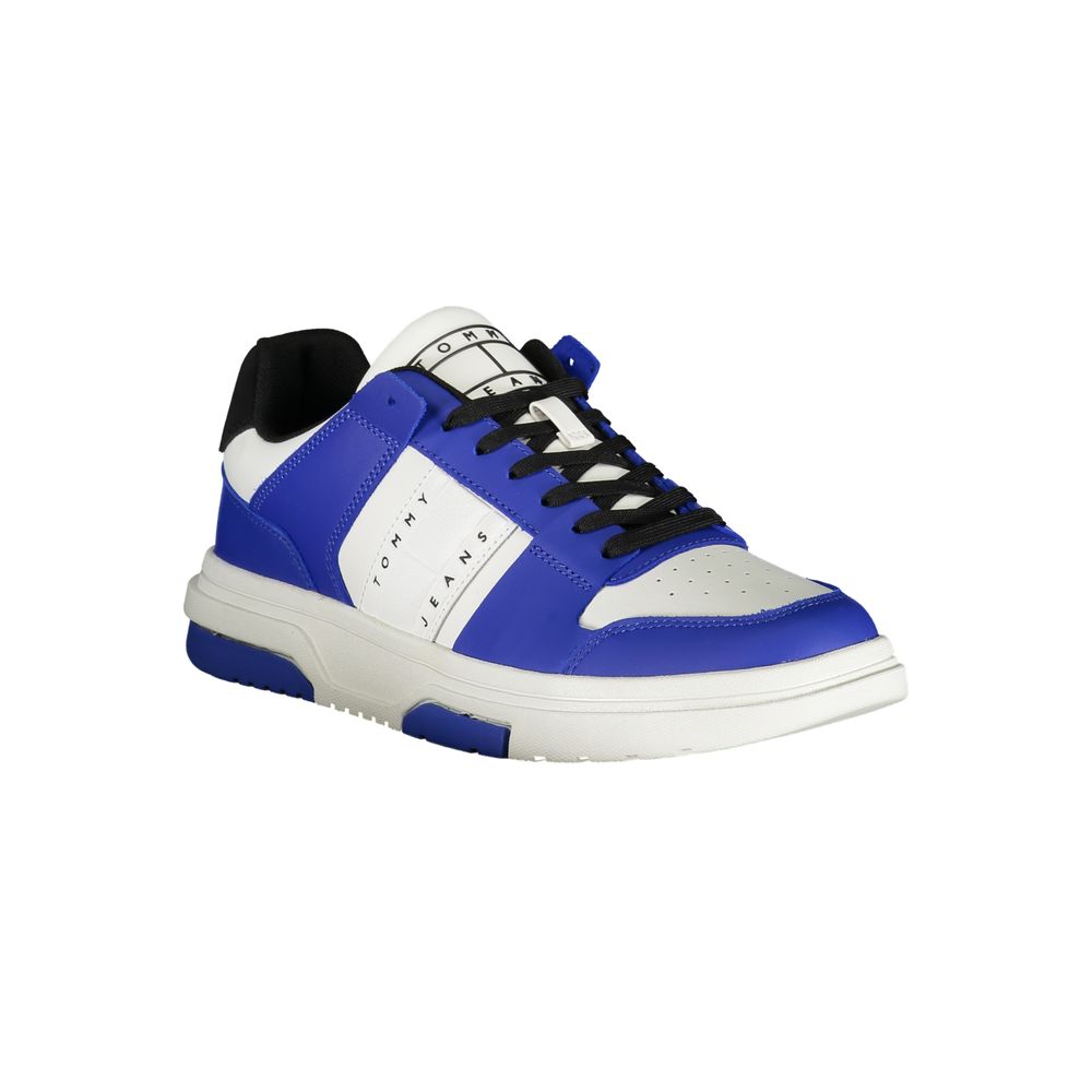 Tommy Hilfiger Blue Polyethylene Men Sneaker - Luxe Marca