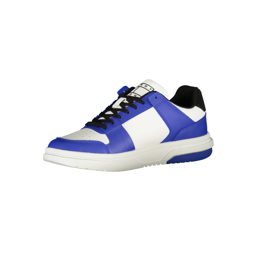 Tommy Hilfiger Blue Polyethylene Men Sneaker - Luxe Marca