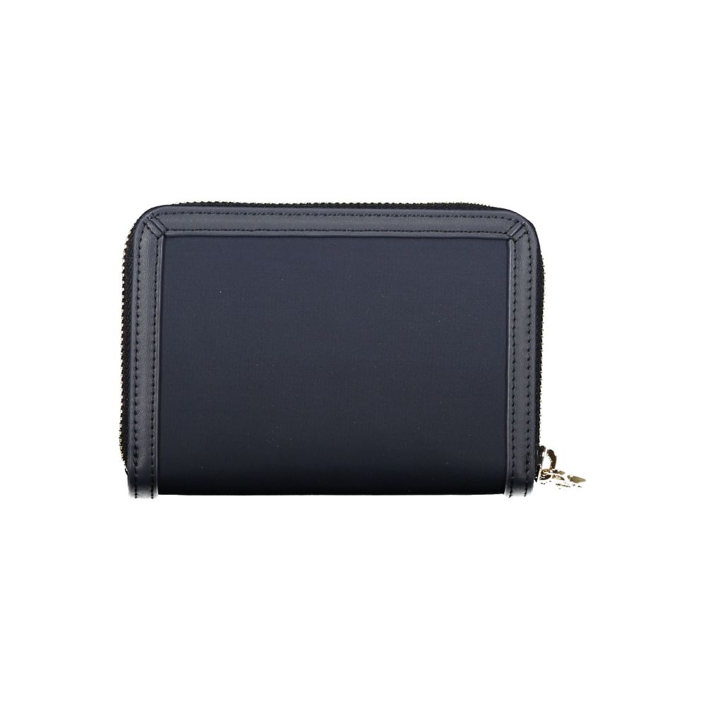 Tommy Hilfiger Blue Polyester Women Wallet - Luxe Marca