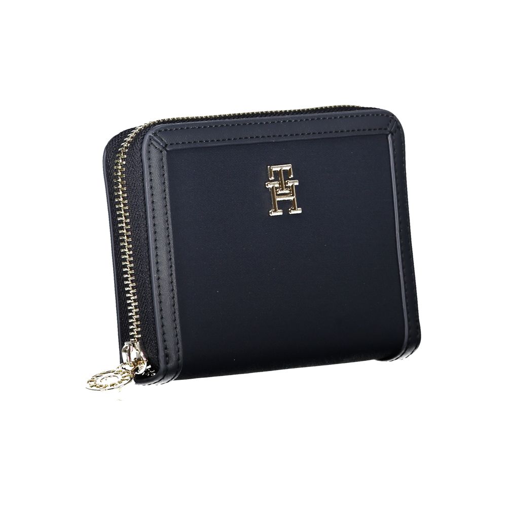 Tommy Hilfiger Blue Polyester Women Wallet - Luxe Marca