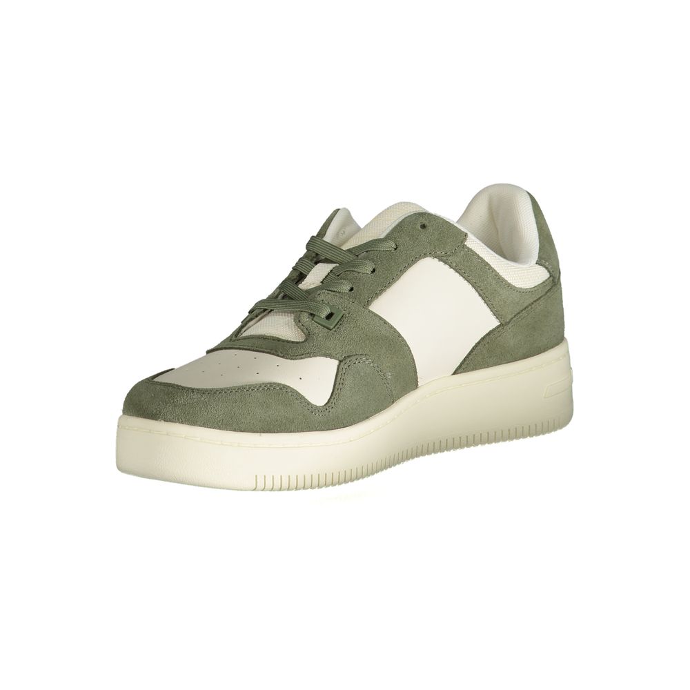 Tommy Hilfiger Verde Leather Men Sneaker - Luxe Marca
