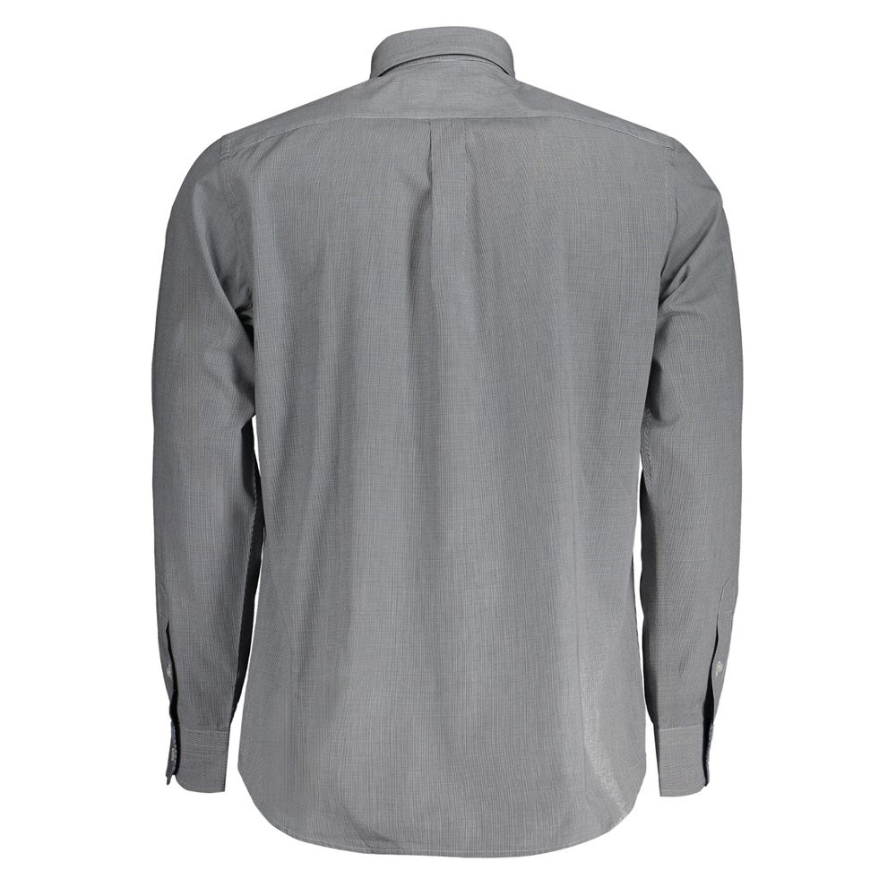 Harmont & Blaine Blue Organic Cotton Men's Shirt - Luxe Marca