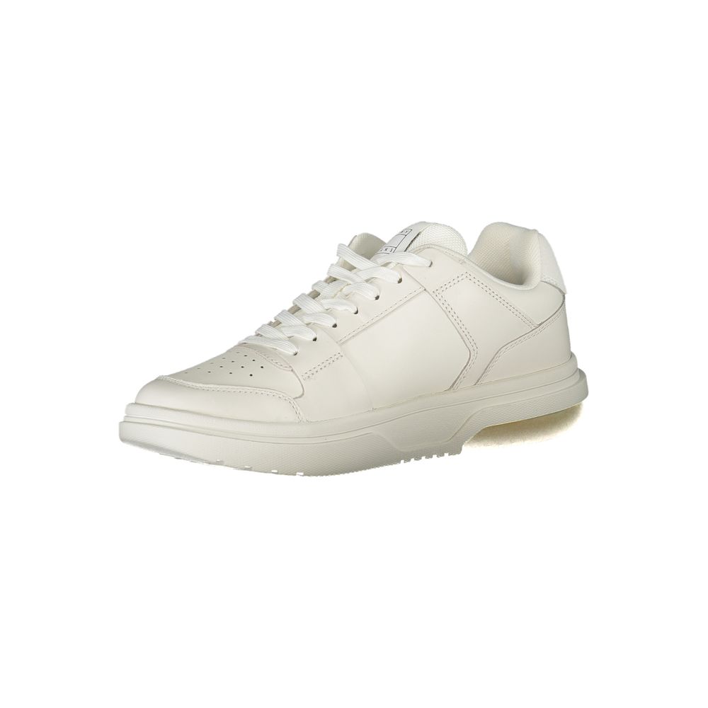 Tommy Hilfiger Bianco Leather Women Sneaker - Luxe Marca