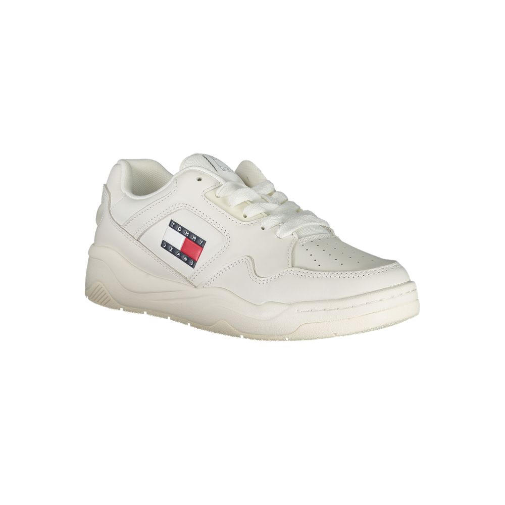 Tommy Hilfiger Bianco Poliuretano Donna Sneaker - Luxe Marca