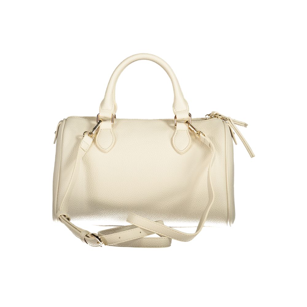 Mario Valentino Beige Polyurethane Women Handbag