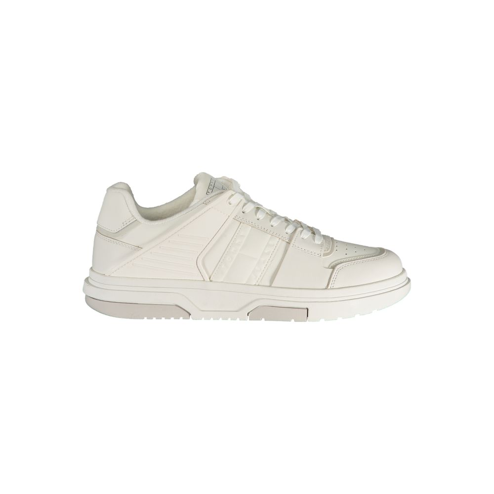 Tommy Hilfiger Bianco Poliuretano Men Sneaker - Luxe Marca