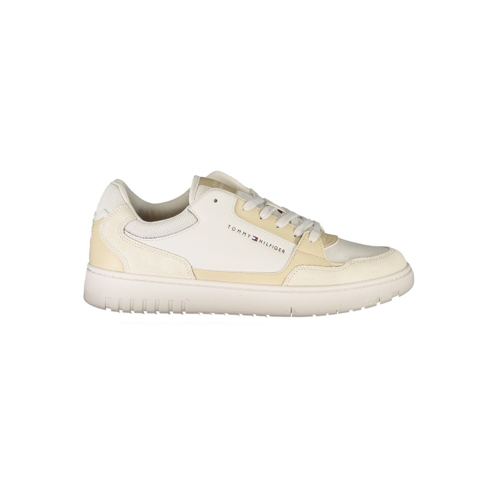 Tommy Hilfiger Beige Polyurethane Men Sneaker - Luxe Marca